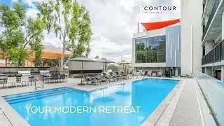CONTOUR Condos on Campbell - Resort-Style Pool - MicroMoment | Luxury Living in Phoenix, AZ