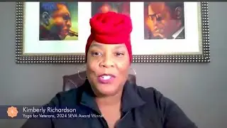 Kimberly Richardson, wins 2024 Seva Award