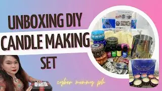 DIY Candle Making Set From Shopee Unboxing | New Hobby and Business Opportunity