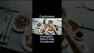 Hong Kong Cantonese Food Exploration Dubbing
