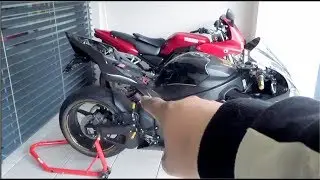 Bastle time #3 | kupplig kabel + Uspuff isoliere | Yamaha R1 RN19 | Double X