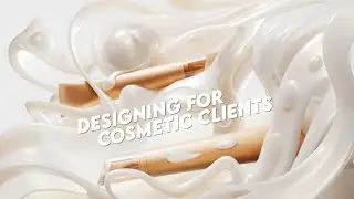 Design Creamy Cosmetics for Clients with Cinema 4D