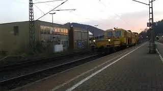 Baulok mit Signalhorn in Pressig
