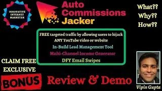 💰 &lsquo;&rsquo;Auto Commissions Jacker&rsquo;&rsquo; Review 🛑Free Traffic,Lead Management& Over $4000 Free Bonuses🎁