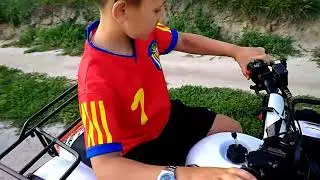 обзор квадроцыкла kayo au110 \ maxim bro