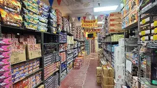 Tour of Big Daddy Ks Part 4! Finale cakes and Roman candles!