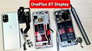 OnePlus 8t Display Replacement | oneplus 8t screen replace oneplus 8t fingerprint not work|AMS-Hindi