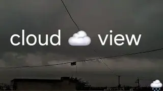 cloud ☁️ running nice view ☁️⚡️