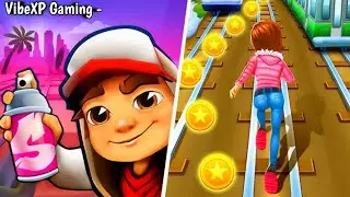 Subway surfers Vs Subway Princess Runner, Subway Surfers New Update Speed Run Gameplay, Youtube live