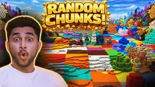 Minecraft BUT Every Chunk Is RANDOM 😱 | LIVE