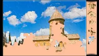 Monastery of St Nino at Bodbe, Georgia❤️😊 jigsaw puzzle🧩🧩 || @funpuzzle1122 