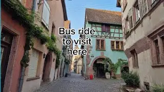 Bus journey from Colmar To Riquewihr ( sound off )