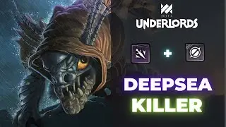 Dota Underlords Ep.120 - Poison Assassin Build - Slark save the day