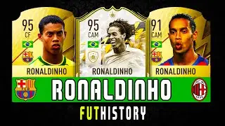 RONALDINHO FIFA ULTIMATE TEAM HISTORY ⚽🔥 FIFA 06 - FIFA 22