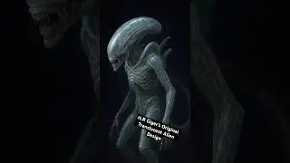 H.R Giger Original Translucent Alien Design #horror #hrgiger #alien #alienearth #aliens