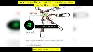 New Stainless Steel Ball Bearing Squid Jig Fishing Swivels Snap Rolling Sea