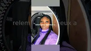 Stunning Black Hair Transformation: Relem Hair Magic#hairtransformation #blackhair