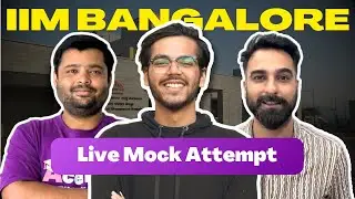 IIM Bangalore UGAT Live Mock Solving | Mock 05
