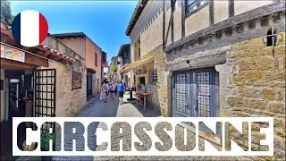 CARCASSONNE medieval city 🇨🇵 #2025 #city #travel #france 卡尔卡松防御墙 #旅行  #法国