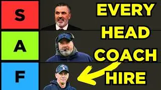Ranking EVERY NFL Head Coaching Hire from the 2026 Off-Season in a Tier List