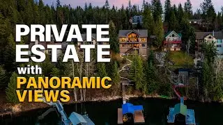 Luxury Hayden Lake Waterfront Home: Private Estate with Panoramic Views