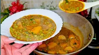 Aloo Matar Gravy Recipe By Maria Ansari Food Secrets | Village Food | Yummy Dinner |