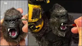 Я сделал Kong ( Beast Glove .ver ) с Clay / Godzilla x Kong Новая империя [kiArt]