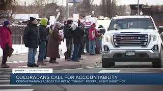 Coloradans call for accountability from ICE after deadly shooting in Minneapolis