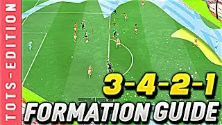 FIFA 20 | 3-4-2-1 Most ATTACKING Custom Tactics/Instructions! | HOW TO USE 3421