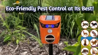 Careland Solar-Powered Ultrasonic Animal Repeller Review | Protect Against Deer, Coon and More