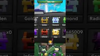 Huge Chest Opening in Tower Defence RNG on Roblox