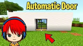 Minecraft Automatic Door Pocket Edition Hindi Tutorial