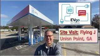 Обзор станции зарядки электромобилей: Flying J Travel Center &mdash; Юнион-Пойнт, Джорджия