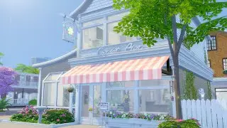 I Built a Florist Shop in The Sims 4 (Speed Build)