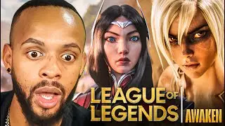 Первая реакция игрока WUWA на видеоролик League of Legends AWAKEN