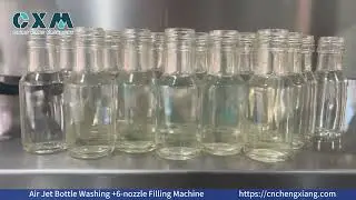 Struggling with Dusty Bottles? Try Air Jet Washing + Fast Filling