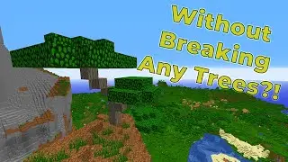 Minecraft but if I break a Tree I DIE