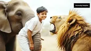 When a Tiger Attacks a Baby, This Elephant Becomes a Hero #elephant #emotionalrescue 