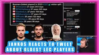 Янкос отреагировал на твит о самых возрастных игроках LEC