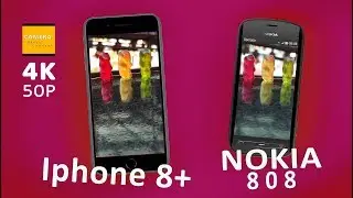 IPHONE 8 Plus vs. NOKIA 808 BATTLE - Camera Check