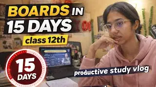Preparing for my Class 12th BOARD EXAMS!  📚✨ Syllabus update! 🥀