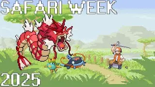 Shiny Pok&eacute;mon Fishing in the Great Marsh - Safari Week 2025
