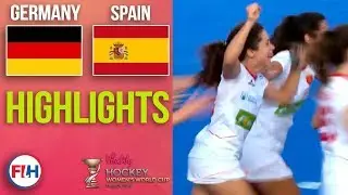 Germany v Spain | 2018 Women's World Cup | HIGHLIGHTS