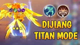 DIJIANG TITAN MODE! ATTACK SPEED KENCENG BANGET! 6 MARKSMAN + 6 SOUL VESSELS | MAGIC CHESS GO GO