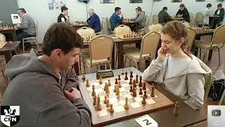 T. Khvaratskheliya (1899) vs Pinkamena (1904). Chess Fight Night. CFN. Blitz