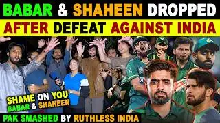 BABAR & SHAHEEN DROPPED AFTER DEFEAT AGAINST INDIA | T20 WC 2026 | PAKISTAN PUBLIC LIVE 🔴 REACTION