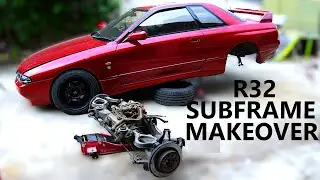 R32 Rear End Rebuild - rubber vs polyurethane bushes
