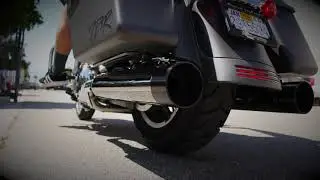 TBR V-TWIN - 17+ HD Touring Comp-S 2-1 System w/ Ghost Pipe