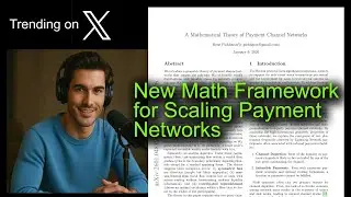 New Math Framework for Scaling Payment Networks