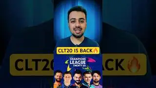 🚨World Club Champions 2026🤯Champions League T20 is Back🤯RCB vs MI IND vs ENG 2nd Test #shorts